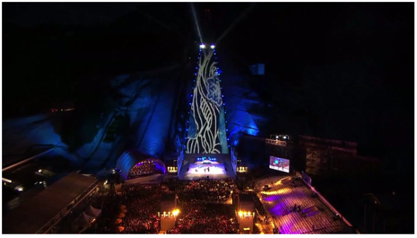 GAP Opening Ceremony Mapping Monumental