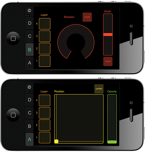 TouchMillumin iPhone