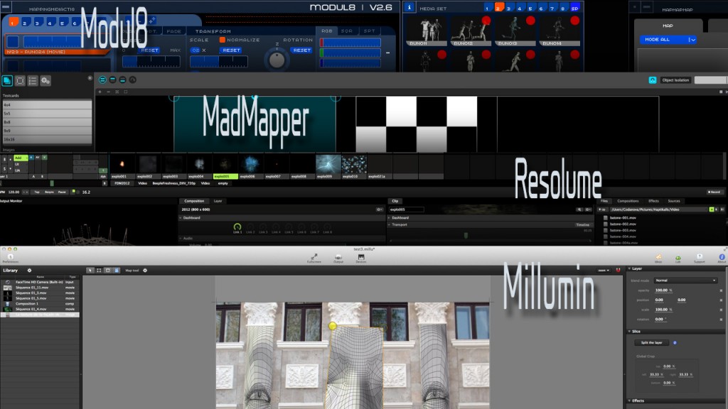 Formation professionnelle continue VJing et VidéoMapping 1 Formation Vjing Mapping